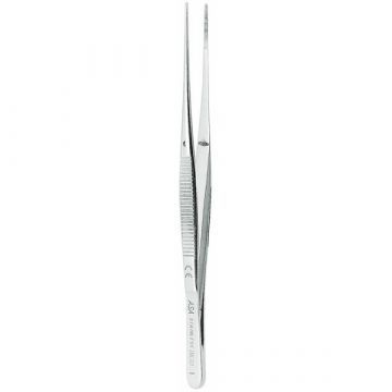 Пинцет анатомический прямой, 12,5 см