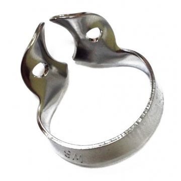 Кламмер полированный Hygenic Gloss Finish Winged Clamp #W8