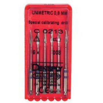 Дрили стальные калибровочные Special Calibrating Drill (6 шт.)