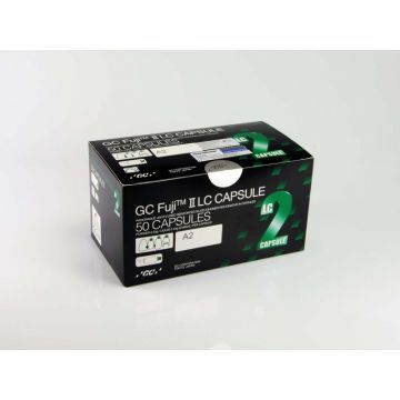 Цемент светоотверждаемый стеклоиономерный GC Fuji II LC Capsule (50 капсул)
