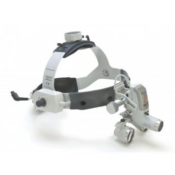 Heine 3S LED HeadLight - налобный светодиодный осветитель с зарядным блоком mPack UNPLUGGED (аккумулятор) с трансформатором