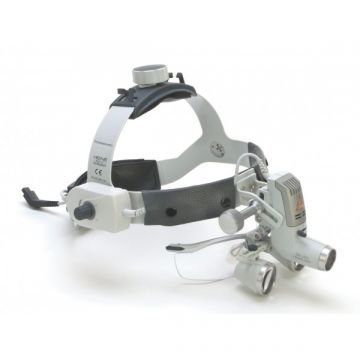 Heine 3S LED HeadLight - налобный светодиодный осветитель с зарядным блоком mPack UNPLUGGED (аккумулятор) с трансформатором