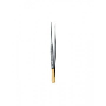 Пинцет прямой тканевый Potts-Smith Perma-Sharp TP5080 (18 cм)