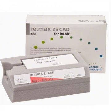 Блоки IPS e.max ZirCAD для inLab MO B85 L-22