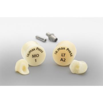 Блоки для изготовления гибридных структур для одиночных зубов IPS e.max CAD Abutment Solutions (5 шт.)