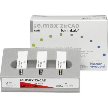 Блоки из оксида циркония IPS e.max ZirCAD for inLab (3 шт.)