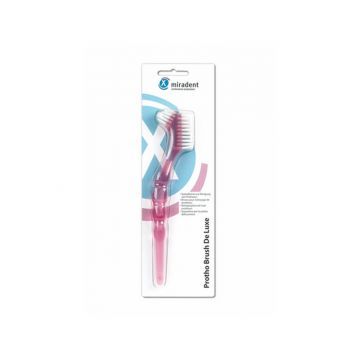 Щётка с эргономичной ручкой для чистки протезов Protho Brush De Luxe