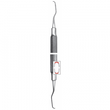 Кюрета для глубоких пародонтальных карманов Gracey MiniFive 951MF/1-2