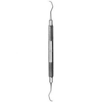 Кюрета для поверхностей обеих челюстей Gracey LS972/3-4 (средний сгиб)