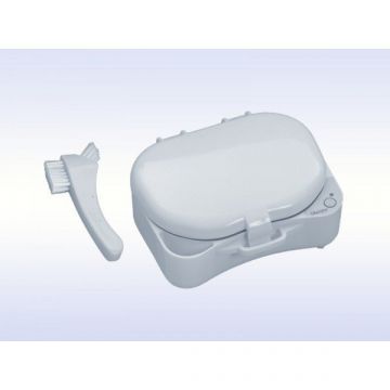 Denture Spa - ванночка для чистки съемных протезов c батареей и адаптером
