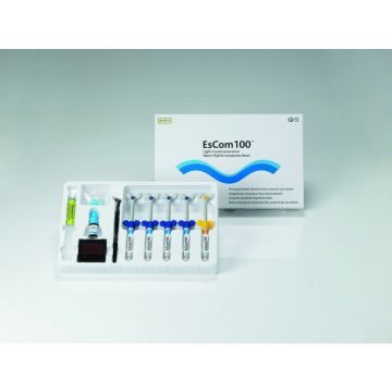 Материал композитный наногибридный светополимеризующийся Escom 100 Kit (малый набор)