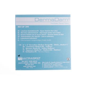 Коффердам синтетический для изоляции полости рта DermaDam Synthetic (20 шт.)