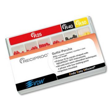 Штифты гуттаперчевые для герметичного долговременного пломбирования каналов Reciproc (60 шт.)