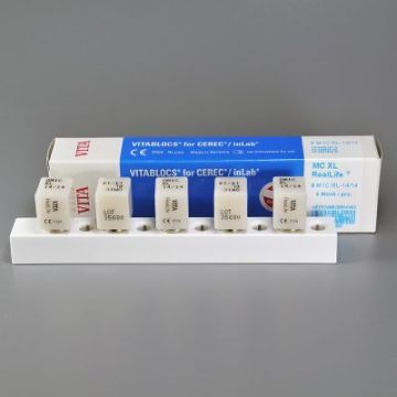 Блоки из полевошпатной керамики VITABLOCS RealLife RLW 14/14 (5 шт.)