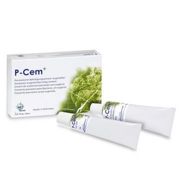 Цемент для временной фиксации коронок в тубах P-CEM