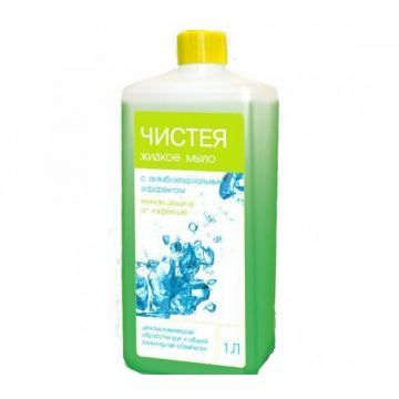Мыло жидкое антисептическое Чистея (1 л)