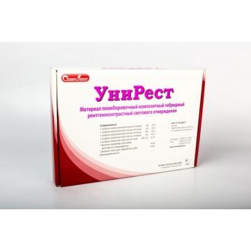 Материал композитный светового отверждения Унирест (5 шприцев по 4,5 г)