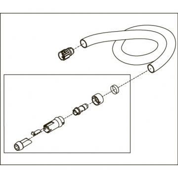 Шланг слюноотсоса SALIVA EJECTING TUBE